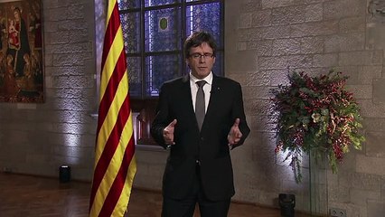 Missatge de Cap d'Any de Carles Puigdemont