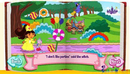 Dora The Explorer Cartoon Game Fairy Tale Advanture Storybook
