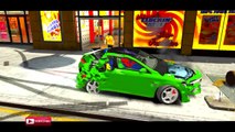 COLORS SPIDERMAN & COLORS SUPER CARS PARTY NURSERY RHYMES SONGS FOR CHILDREN WITH ACTION