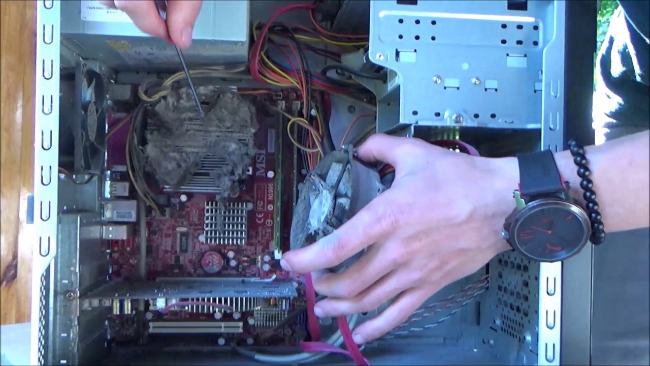 Pc kasa temizliği. Hızlı ve en kolay şekilde - Isı düşer, performans artar - herkes yapabilir