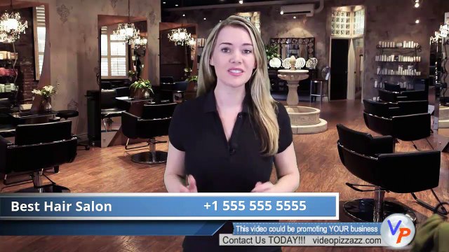 Hair Salon - Compelling and Affordable Video Commercial - Beauty Salon Female Spokesperson
