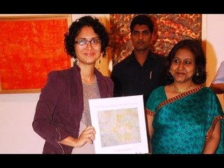 Kiran Rao At Sangeeta Gupta Painting Exhibition at Kala Ghoda Festival