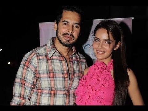 Shazahn Padamsee and Dino Morea at the launch of Amore Gitanjali Jewellers