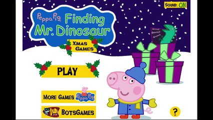 Peppa Pig Finding Mr Dinosaur - Dinosaur Games for Kids Peppa Pig Gameplay