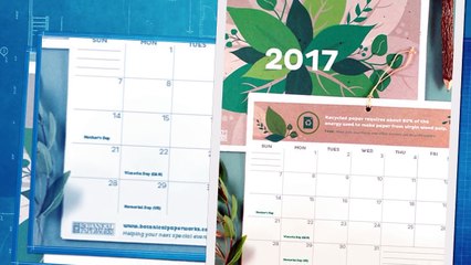 Calendario 2017 para imprimir y descargar gratis