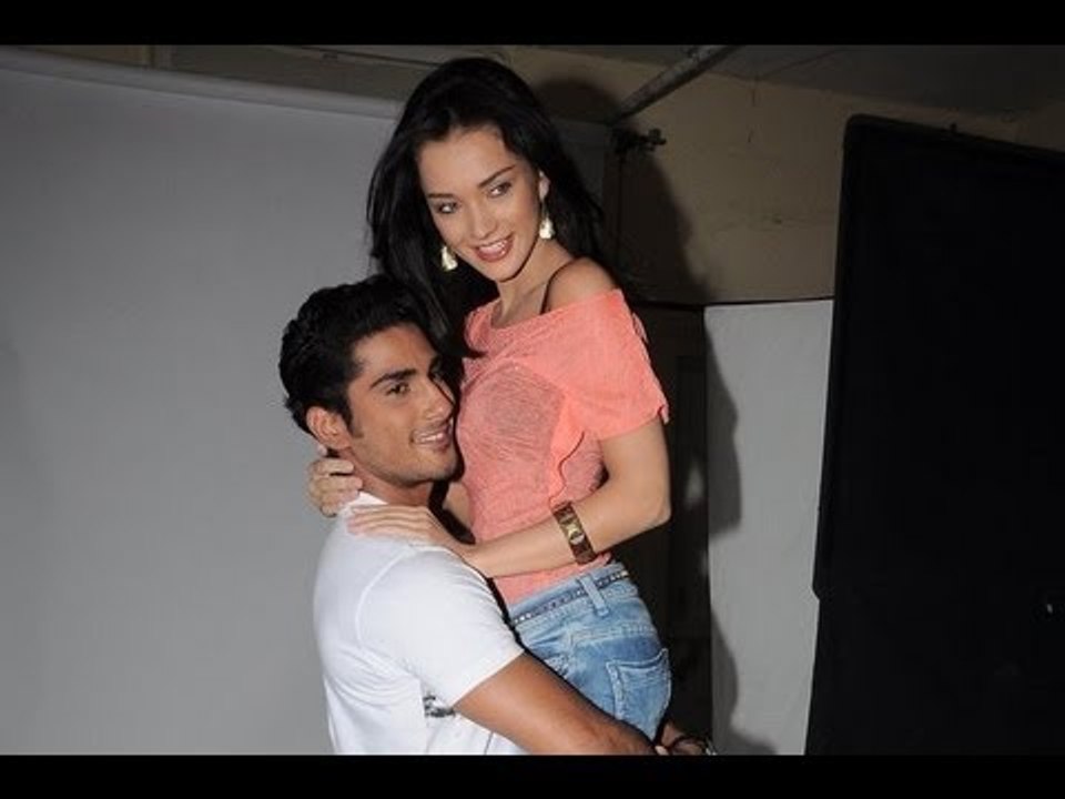 Prateik and Amy Jackson at the photo shoot for 'Ekk Deewana Tha'