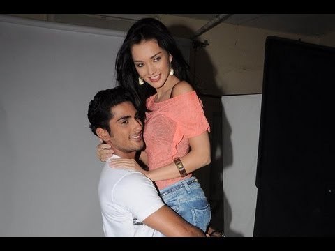 Prateik and Amy Jackson at the photo shoot for 'Ekk Deewana Tha'