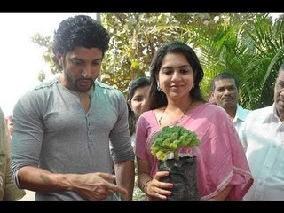 Farhan Akhtar At 'I Love Mumbai' Plant Exhibition