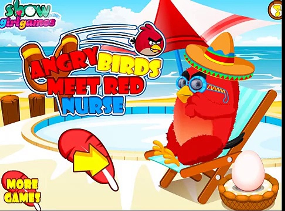 Angry Birds Meet Red Nurse - Angry Birds GamesAngry Birds
