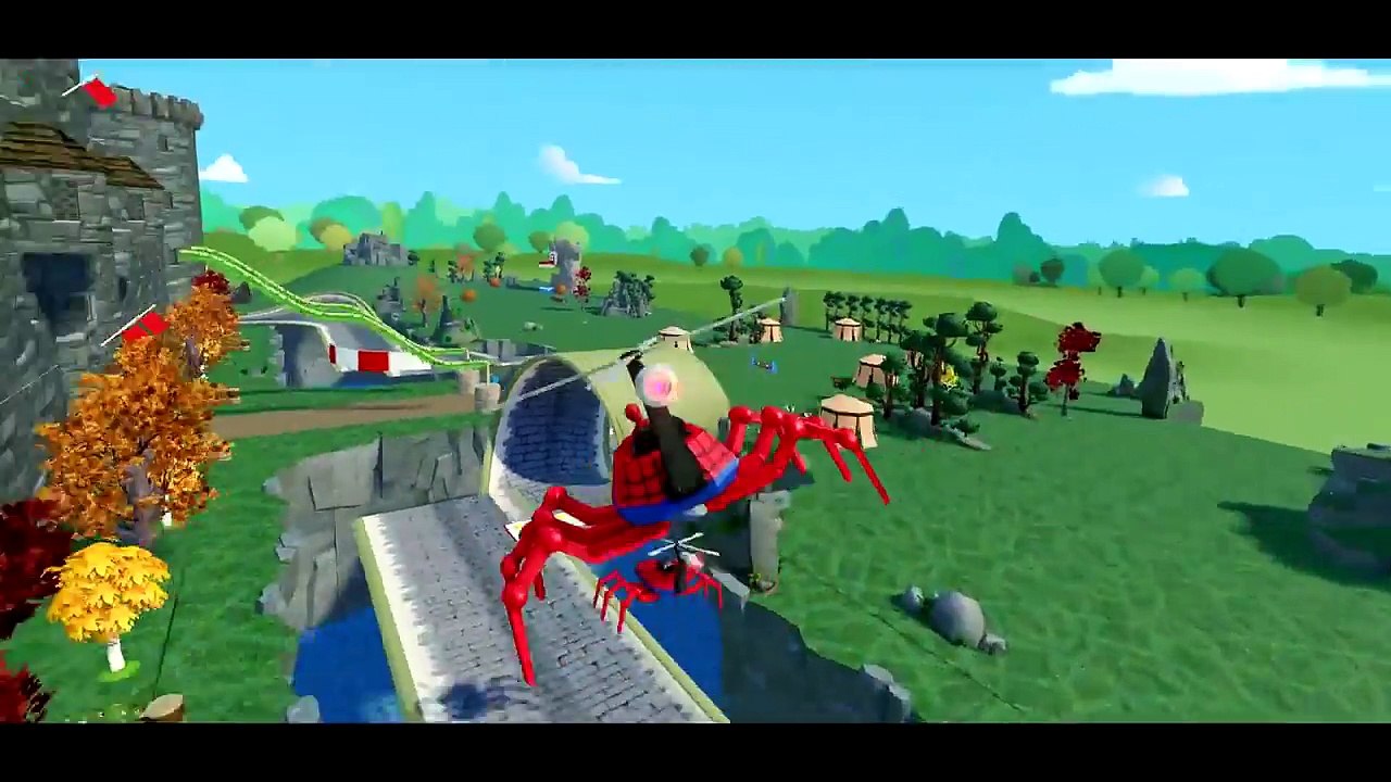 Spiderman Venom Saves Frozen Elsa & Saves Lightning Mcqueen Disney Cars From Jail HULK Compilation