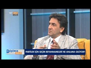 Partilerin Seçim Beyannamelerinde Neler Var? - Düşünce Avazı - TRT Avaz