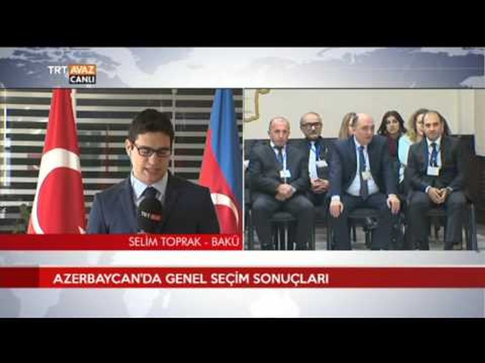 Azerbaycan'da 1 Kasım Genel Seçim Sonuçları - Dünya Bülteni - TRT Avaz