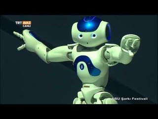 Robot Nao Zeybek Oynarsa - ABU Şarkı Festivali - TRT Avaz