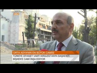 Orta Asya'nın En Büyük Camisi İnşa Ediliyor - TRT Avaz