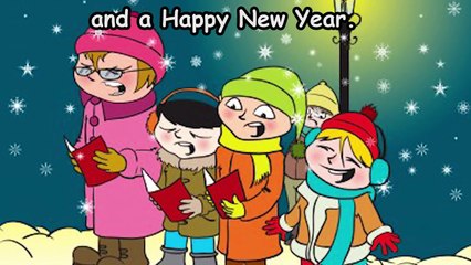 Christmas Songs for Children with lyrics - We Wish You a Merry Christmas - by The Learning Station