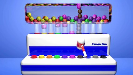 Balls for Children to learn with Colors basket ball   Learning Colours & Numbers Videos for Kids