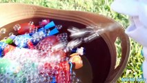 PJ Masks Frozen Dolls Have Water Balloon Fight Queen Elsa Prince Hans Fashems Toy Surprises