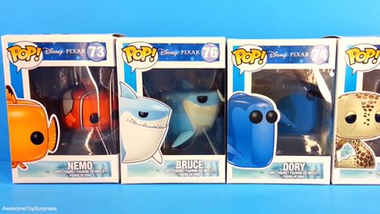 Finding Nemo Dory Toys Nemo Funko Pop Toys with Finding Dory Bruce & Crush