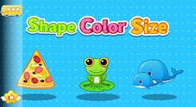 Size Color Shape babybus panda HD Gameplay app android apk learning educations