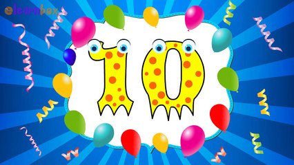 Learn to Count English Numbers! Baby Toddler Learning Numbers Nursery Rhymes