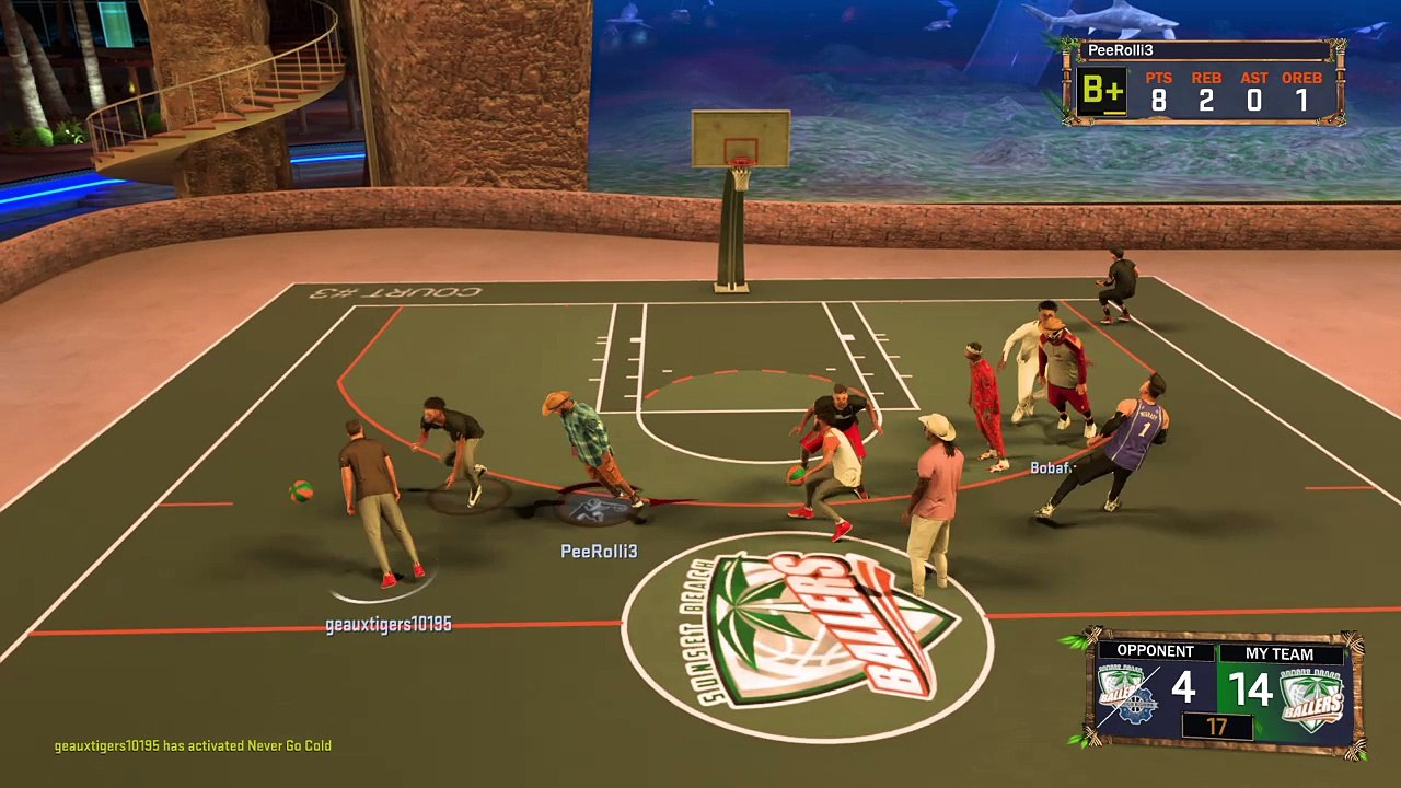 NBA 2K17 8v8