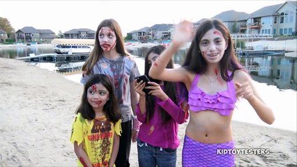 Fin Fun Mermaid gets bitten by a ZO