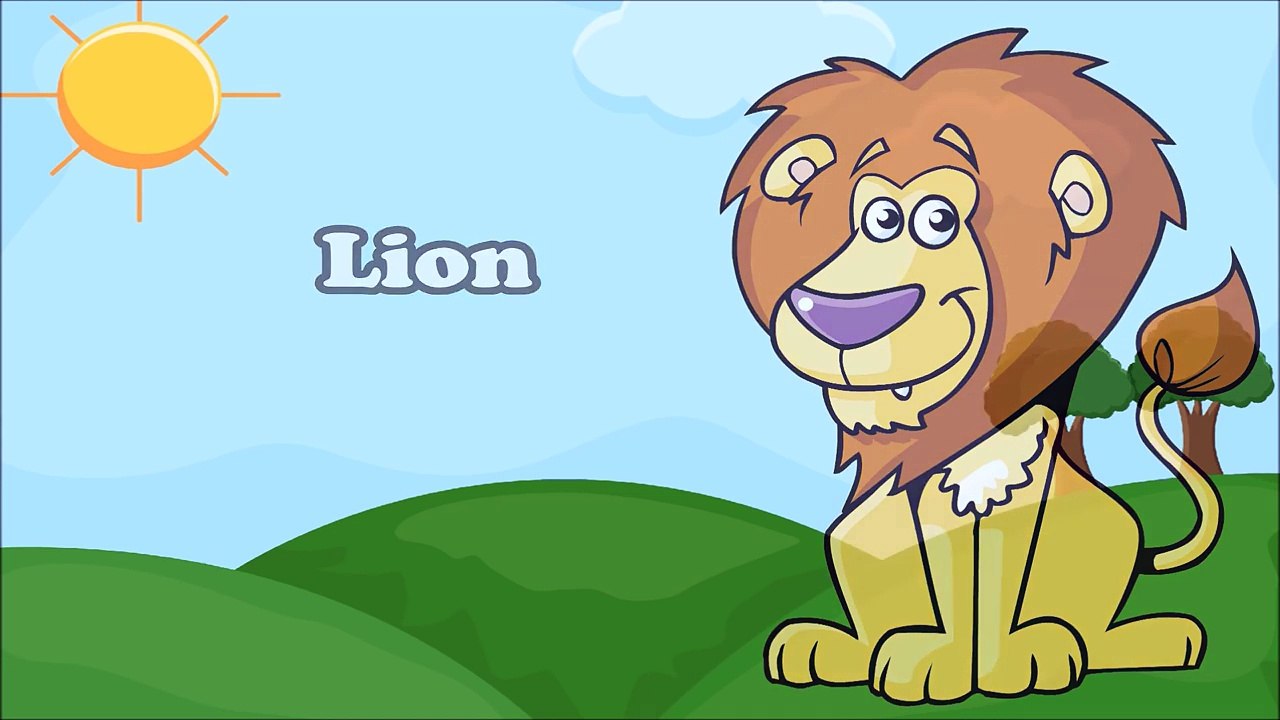 Animals for Kids - Learn Names of Animals for Children   Kids Learning Videos