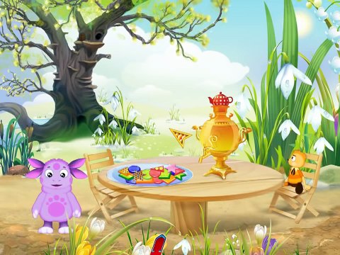 Лунтик - Тренируем память и внимание. Серия 1