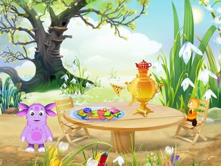 Лунтик - Тренируем память и внимание. Серия 1