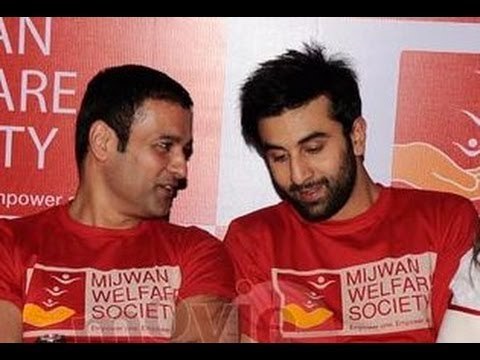 Ranbir Kapoor and Shabana Azmi at Mijwan welfare society press conference