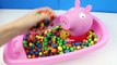 Peppa Pig Bathtime Gumball Bath Surprise Toys Juguetes de Peppa Pig
