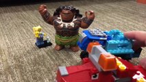DinoTrux vs Moana Toys - Mega Bloks DinoTrux Moana Maui Toy Story - Hot Wheels Versus Mega Construx