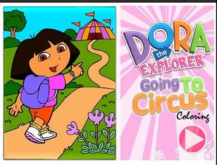 Dora Going to Circus Games Fantastic Fun Full Episode Part1
