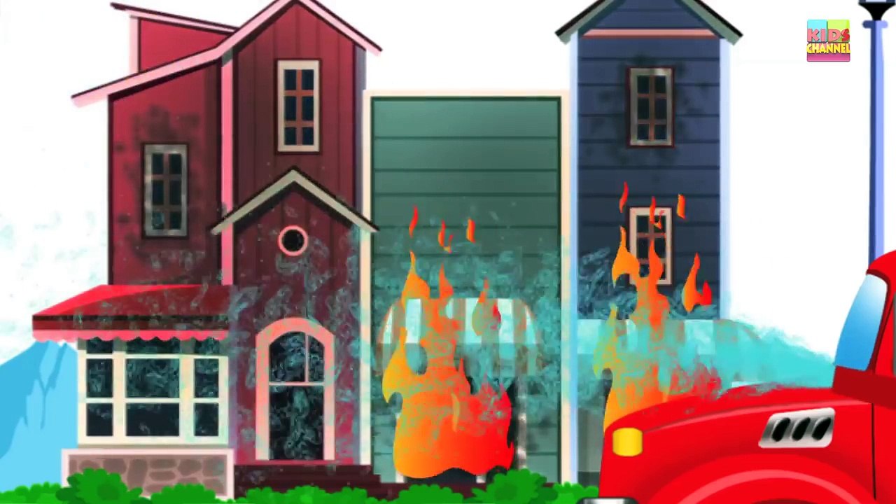 Fire Truck   Fire Engine   Kids Videos   Fire Station   Compilation For Kids