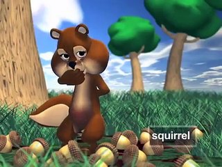 English Learning for kids - ESL - Animals song for children
