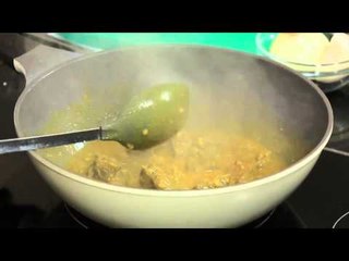 لحم بصوص الكاري مع الأرز البسمتى - مشروب الزبادى الهندى #عالم_لذيذ_جدا #هشام_البنا #cbcsofra