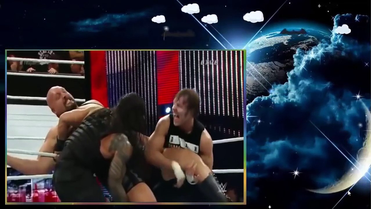 Roman Reigns vs Big Show vs Kane vs The Rock vs Dean Ambrose vs Rusev vs Bray Wyatt FULL Match