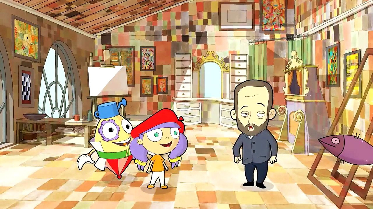 Art with Mati and Dada Paul Klee Kids Animated Short
