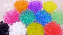 Combine All the Colors orbeez Water Ball Learn Colors Numbers Counting Slime Ice Cream