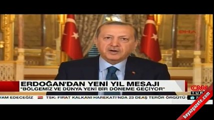 Cumhurbaşkanı Erdoğan'dan yeni yıl mesajı