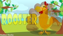 Farm animals name and sound - Kids Learning - Animal Sounds for Children