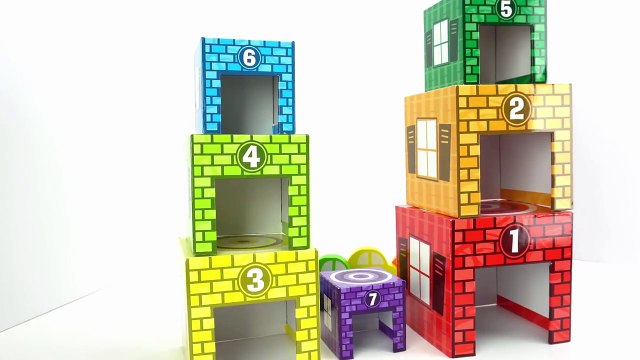 Best Learning Video for Kids- Learn Colors Sorting Car Preschool Toys! Genevieve Joins the Fun Play!