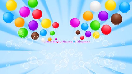 Learn Colors with Packman Color Palette for Children | Kids Learning videos - Little Babies Rhymes