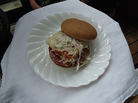 Hamburger Japanese food ハンバーガー