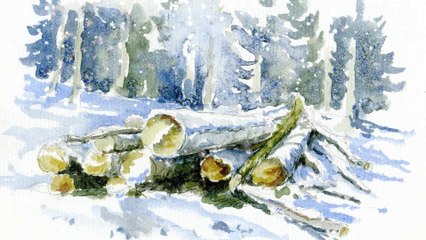 Voeux 2017 d'Alain MARC peintre et carnettiste