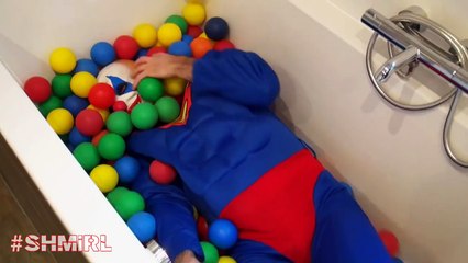 SPIDERMAN vs ZOMBIE Batman Joker Hide and Seek - In Real Life - Zombie Battle SuperHero Movie SHMIRL