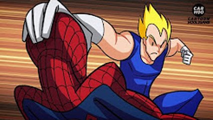 Dragon Ball Z VS Marvel Superheroes - What If Battle [ DBZ Parody ]