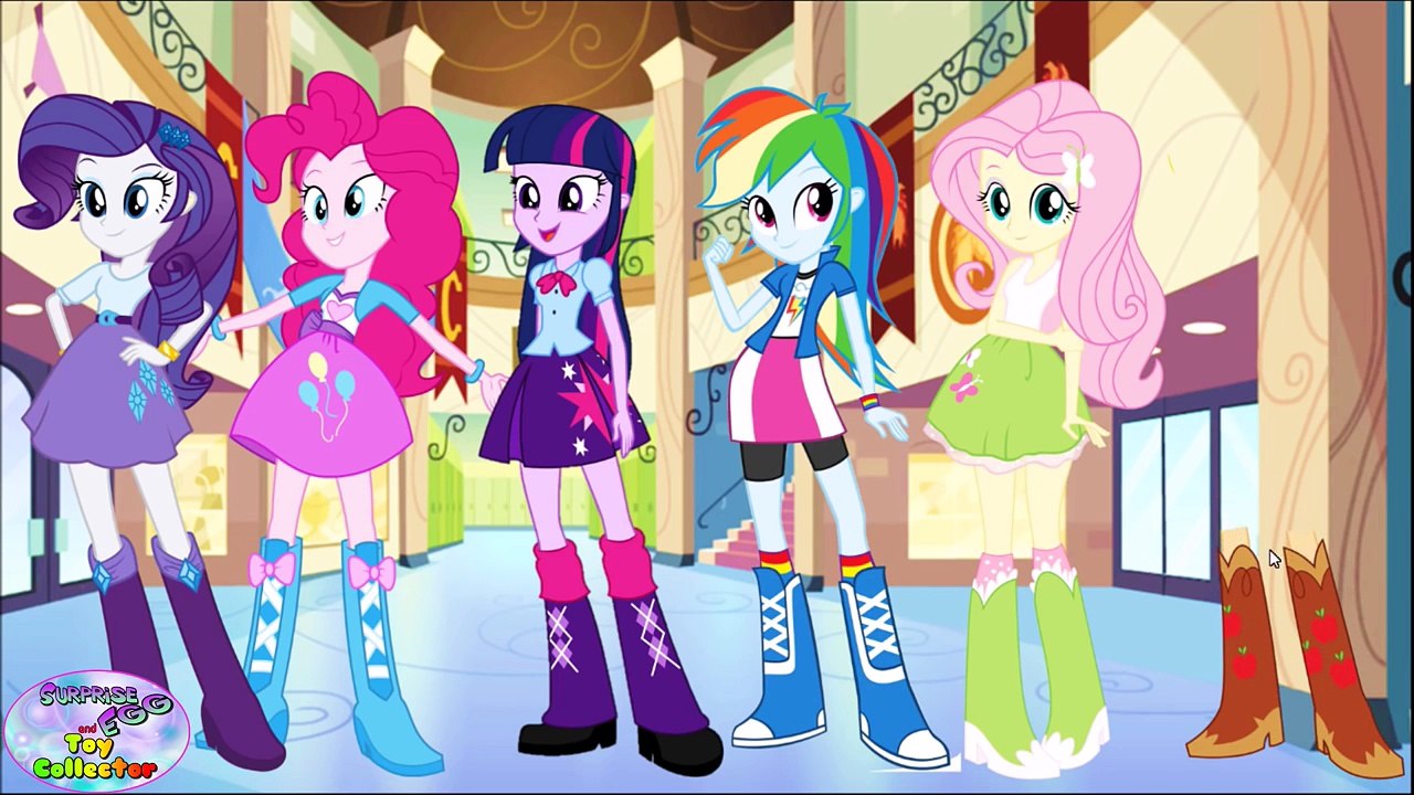 My Little Pony Equestria Girls Transforms Mane 6 Color My Little Pony Equestria Girls Transforms Mane 6 Color