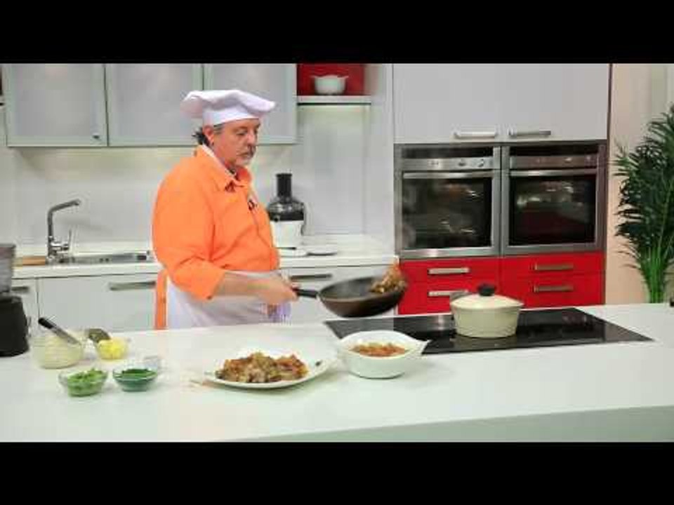 كتف ضانى مخلى بالفرن - طاجن أرز مع الفول الأخضر...