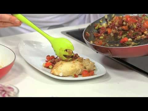 صدور دجاج محشية سلامى - سلطة لحوم مشكلة | طبخة ونص حلقة كاملة